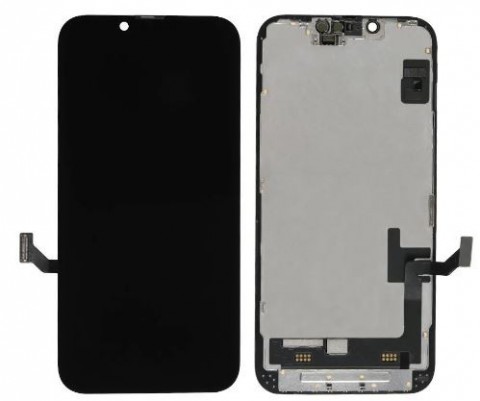 LCD+Touch screen iPhone 14 Plus juodas (black) OLED